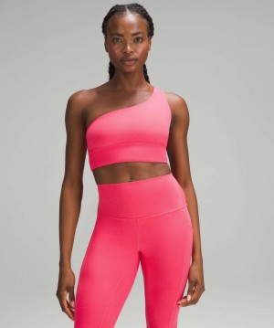 Αθλητικο Σουτιεν Lululemon Align™ Asymmetrical Light Support, C/D Cup γυναικεια ροζ | Greece-4893570