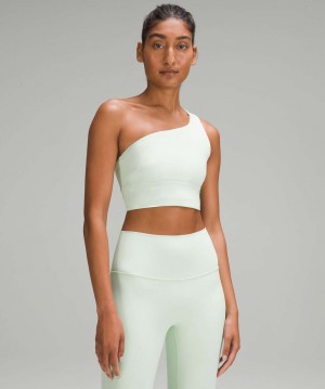 Αθλητικο Σουτιεν Lululemon Align™ Asymmetrical Light Support, C/D Cup γυναικεια πρασινο | Greece-9586043