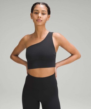 Αθλητικο Σουτιεν Lululemon Align™ Asymmetrical Light Support, C/D Cup γυναικεια μαυρα | Greece-8130567