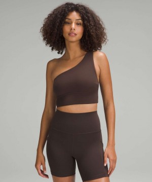 Αθλητικο Σουτιεν Lululemon Align™ Asymmetrical Light Support, C/D Cup γυναικεια σοκολάτα | Greece-1409278