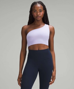 Αθλητικο Σουτιεν Lululemon Align™ Asymmetrical Light Support, C/D Cup γυναικεια μωβ | Greece-9178352