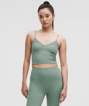 αμανικα μπλουζακια Lululemon Align™ Cropped Cami γυναικεια μπλε | Greece-2495706