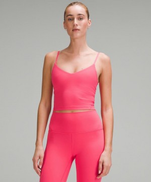 αμανικα μπλουζακια Lululemon Align™ Cropped Cami γυναικεια ροζ | Greece-4972356