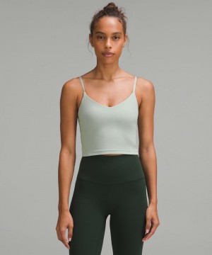 αμανικα μπλουζακια Lululemon Align™ Cropped Cami γυναικεια γκρι | Greece-8769341