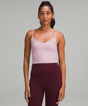 αμανικα μπλουζακια Lululemon Align™ Cropped Cami γυναικεια ροζ ροζ | Greece-1859367