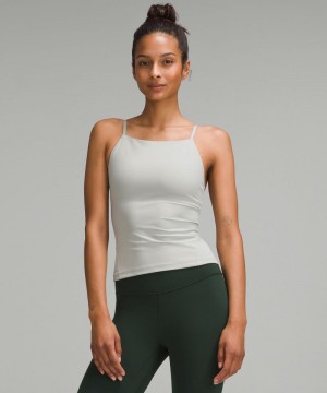 αμανικα μπλουζακια Lululemon Align™ High-Neck Cami γυναικεια γκρι | Greece-8207956