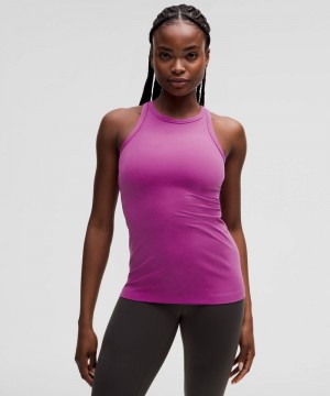 αμανικα μπλουζακια Lululemon Align™ Hip-Length Racerback γυναικεια μωβ | Greece-1865470