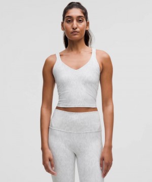 αμανικα μπλουζακια Lululemon Align™ Light Support, A/B Cup γυναικεια ασπρα Πολύχρωμο | Greece-0435961