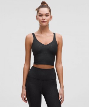 αμανικα μπλουζακια Lululemon Align™ Light Support, A/B Cup γυναικεια μαυρα | Greece-1925736