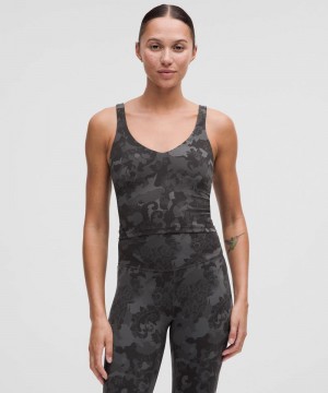 αμανικα μπλουζακια Lululemon Align™ Light Support, A/B Cup γυναικεια μαυρα Πολύχρωμο | Greece-5673082