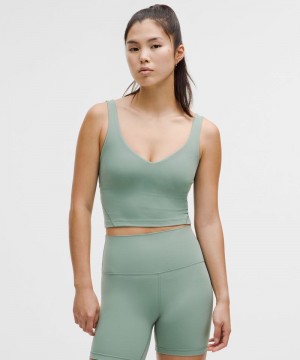 αμανικα μπλουζακια Lululemon Align™ Light Support, A/B Cup γυναικεια μπλε | Greece-0137486