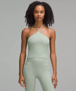 αμανικα μπλουζακια Lululemon Align™ T-Strap γυναικεια πρασινο | Greece-3657419