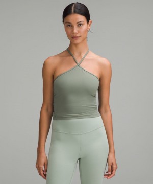 αμανικα μπλουζακια Lululemon Align™ T-Strap γυναικεια γκρι | Greece-4062518