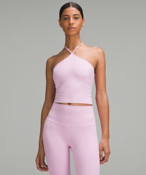 αμανικα μπλουζακια Lululemon Align™ T-Strap γυναικεια ροζ | Greece-5201763