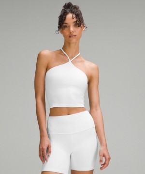 αμανικα μπλουζακια Lululemon Align™ T-Strap γυναικεια ασπρα | Greece-9237085