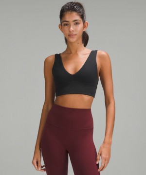 Αθλητικο Σουτιεν Lululemon Align™ V-Neck Light Support, A/B Cup γυναικεια μαυρα | Greece-0947831