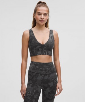 Αθλητικο Σουτιεν Lululemon Align™ V-Neck Light Support, A/B Cup γυναικεια μαυρα Πολύχρωμο | Greece-9520638