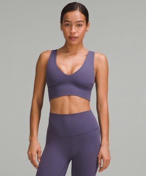 Αθλητικο Σουτιεν Lululemon Align™ V-Neck Light Support, C/D Cup γυναικεια βαθυ γκρι | Greece-6952740