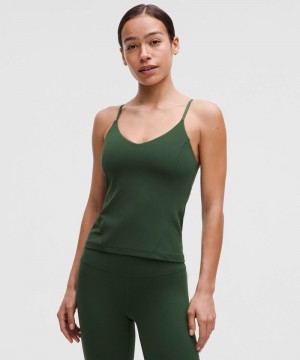 αμανικα μπλουζακια Lululemon Align™ Waist-Length Cami Tank γυναικεια πρασινο | Greece-0361459