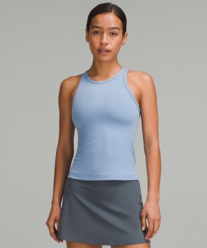 αμανικα μπλουζακια Lululemon Align™ Waist-Length Racerback γυναικεια μπλε | Greece-3197526