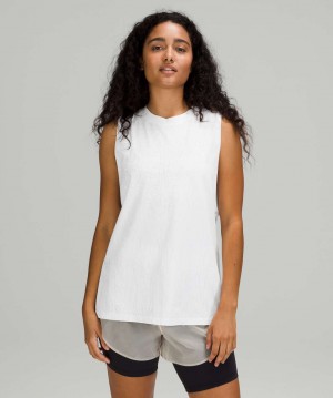 αμανικα μπλουζακια Lululemon All Yours γυναικεια ασπρα ασημι | Greece-6758940