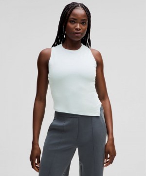 αμανικα μπλουζακια Lululemon Asymmetrical Hem γυναικεια μπλε | Greece-5091326