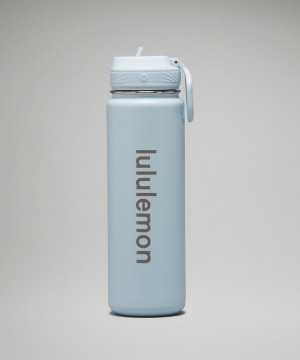 Μπουκάλια νερού Lululemon Back to Life Sport Bottle 24oz γυναικεια μπλε | Greece-3029184