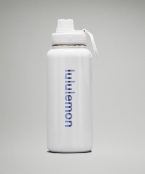 Μπουκάλια νερού Lululemon Back to Life Sport Bottle 32oz Shine γυναικεια ασπρα | Greece-5237401
