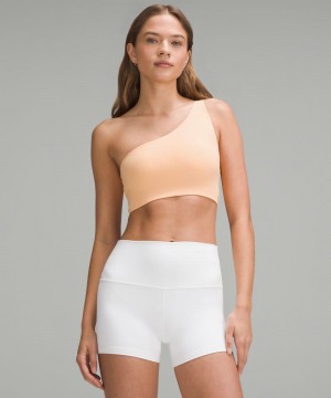 Αθλητικο Σουτιεν Lululemon Bend This One-Shoulder Light Support, A-C Cups γυναικεια κοραλι | Greece-0245816