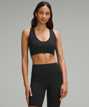Αθλητικο Σουτιεν Lululemon Bend This Scoop and Cross Light Support, A-C Cups γυναικεια μαυρα | Greece-7320149