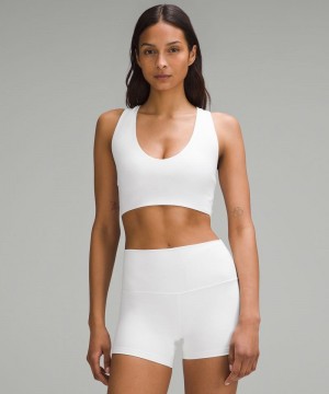 Αθλητικο Σουτιεν Lululemon Bend This Scoop and Cross Light Support, A-C Cups γυναικεια ασπρα | Greece-6512974