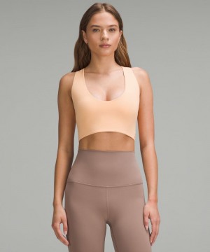 Αθλητικο Σουτιεν Lululemon Bend This Scoop and Cross Light Support, A-C Cups γυναικεια κοραλι | Greece-4957381