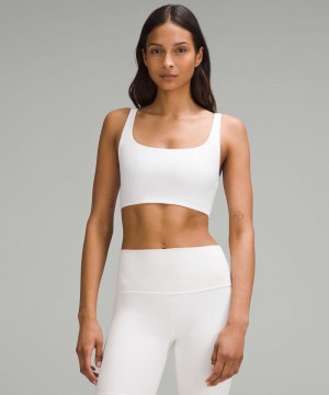 Αθλητικο Σουτιεν Lululemon Bend This Scoop and Square Light Support, A-C Cups γυναικεια ασπρα | Greece-6294708