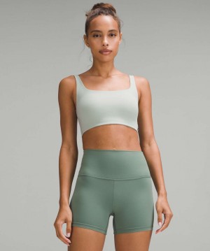 Αθλητικο Σουτιεν Lululemon Bend This Scoop and Square Light Support, A-C Cups γυναικεια γκρι | Greece-2417603