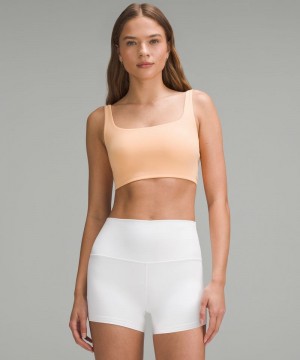 Αθλητικο Σουτιεν Lululemon Bend This Scoop and Square Light Support, A-C Cups γυναικεια κοραλι | Greece-7651938