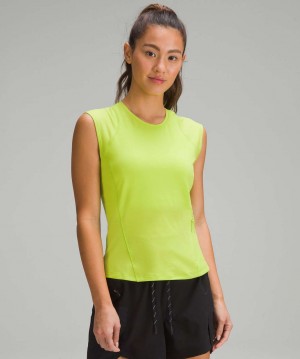 αμανικα μπλουζακια Lululemon Cap Sleeve Hiking γυναικεια ανοιχτο πρασινο | Greece-7136945