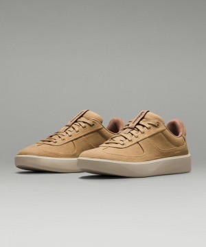 Αθλητικα Παπουτσια Lululemon Cityverse Canvas ανδρικα καφε Μπεζ ασπρα | Greece-5930218