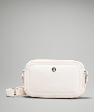 τσάντεσ χιαστί Lululemon Crossbody Camera Bag 2L γυναικεια ασπρα | Greece-6783251