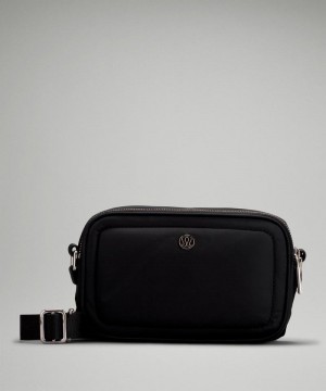 τσάντεσ χιαστί Lululemon Crossbody Camera Bag 2L γυναικεια μαυρα | Greece-5237906