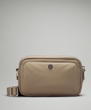 τσάντεσ χιαστί Lululemon Crossbody Camera Bag 2L γυναικεια καφε | Greece-1753029