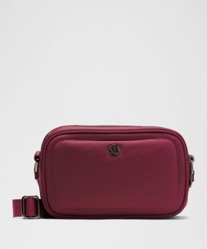 τσάντεσ χιαστί Lululemon Crossbody Camera Bag 2L γυναικεια μπορντο | Greece-6581209