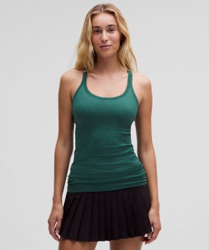αμανικα μπλουζακια Lululemon Ebb to Street γυναικεια τυρκουάζ | Greece-0219457