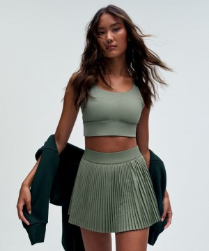 Αθλητικο Σουτιεν Lululemon Energy Longline Medium Support, B–D Cups γυναικεια γκρι | Greece-1024675