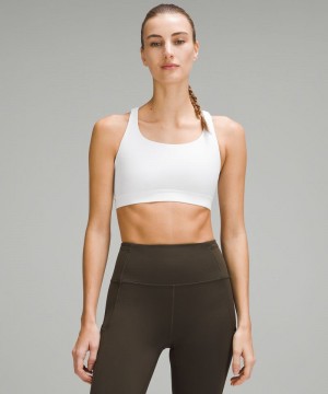 Αθλητικο Σουτιεν Lululemon Energy Medium Support, B–D Cups γυναικεια ασπρα | Greece-5803297
