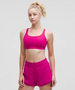 Αθλητικο Σουτιεν Lululemon Energy Medium Support, B–D Cups γυναικεια ροζ | Greece-8723964