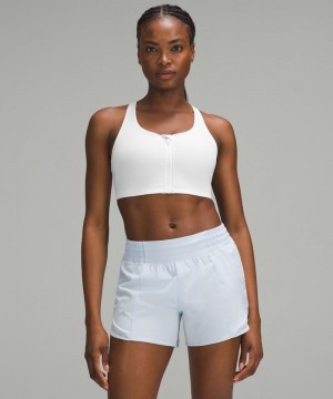 Αθλητικο Σουτιεν Lululemon Energy Zip-Front High-Support, B–G Cups γυναικεια ασπρα | Greece-4029371