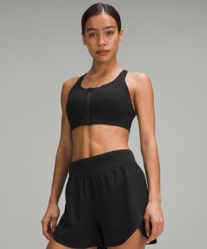 Αθλητικο Σουτιεν Lululemon Energy Zip-Front High-Support, B–G Cups γυναικεια μαυρα | Greece-8037421