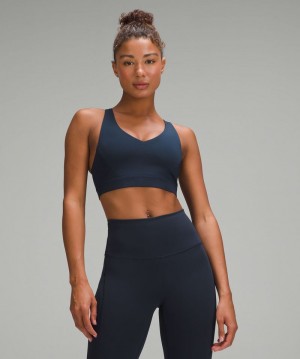Αθλητικο Σουτιεν Lululemon Envital Medium Support, B/C Cup γυναικεια σκουρο μπλε | Greece-6724018