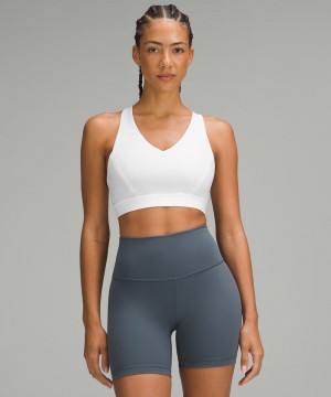 Αθλητικο Σουτιεν Lululemon Envital Medium Support, D/DD Cup γυναικεια ασπρα | Greece-6130428