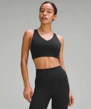 Αθλητικο Σουτιεν Lululemon Envital Medium Support, D/DD Cup γυναικεια μαυρα | Greece-6905278
